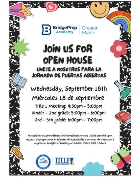 Join us for Open House