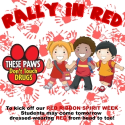 Rally in Red tomorrow! 