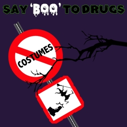 “Say ‘Boo’ to Drugs” is tomorrow!!