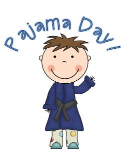 Spirit Week begins! Tomorrow is Pajama Day. 