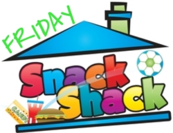 Snack Shack tomorrow!