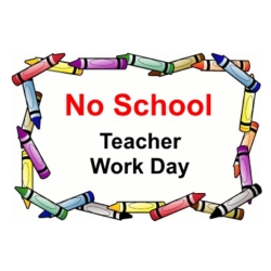 Tomorrow is Teacher Planning Day! 