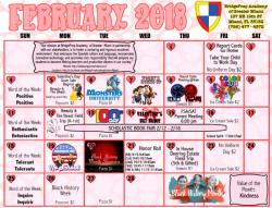 February Calendar