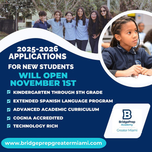 Your child's future starts at BridgePrep Academy of Greater Miami! 